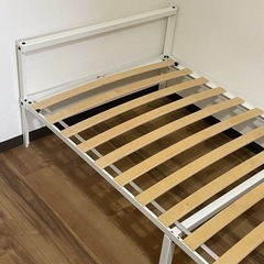 IKEA シングルベッドフレーム+ベットベース　無料でお譲りします