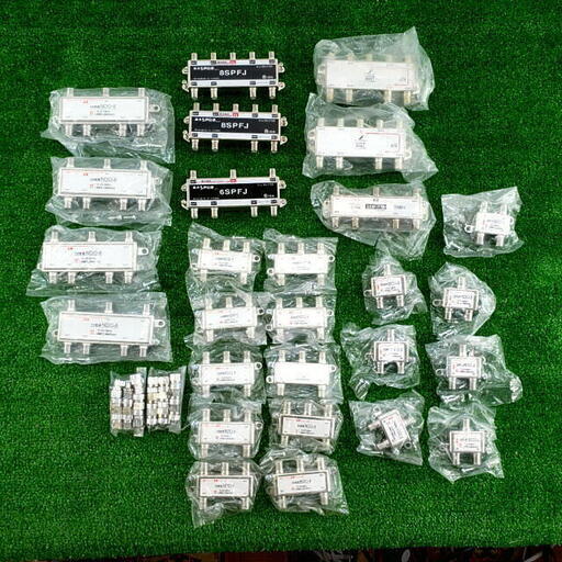 【コレ見て！work tools】 まとめて27個 分配器 NDO-2/NDO-3/NDO-4/NDO-6/LCD-776/8DA1/6SPFJ/8SPFJ マスプロ 二幸電気