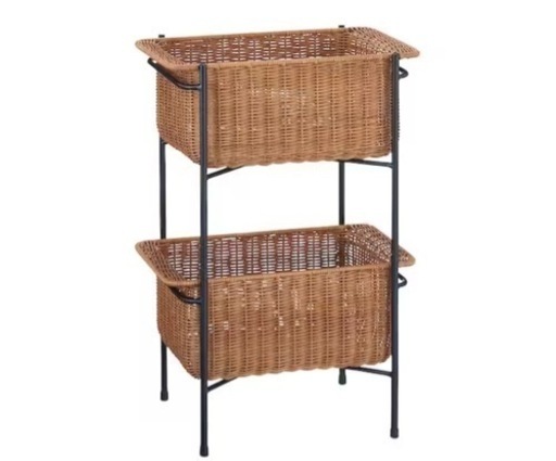 ［ＩＤＥＥ］ＷＡＬＬＡＢＹ　ＢＡＳＫＥＴ　ＳＴＡＮＤ　Ｂｌａｃｋ