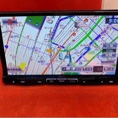 KENWOOD 上級ナビ MDV-535DT フルセグTV 新品バックカメラ付き ち1