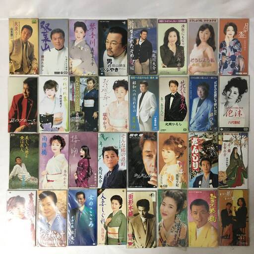 ut18/98 演歌/歌謡曲 8cm CD大量 まとめて 300枚セット 色々 未開封/サンプル/見本/開封済み 混合 平成/令和 ※動作未確認■