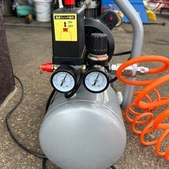 決まりました。エアーコンプレッサー　10L