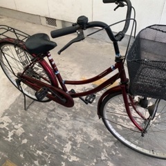 自転車　ママチャリ