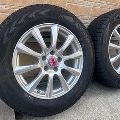 レクサスNX300h 空気圧センサー付き アルミホイール スタッドレスタイヤ付き