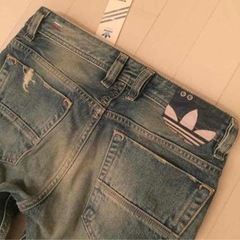 【未使用】タグ付き adidas×DIESEL  コラボジーンズ