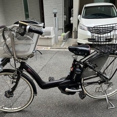 ブリヂストン 子供乗せ電動付き自転車
