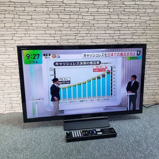 SONY BRAVIA 24インチ液晶テレビ KJ-24W450D