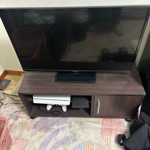 液晶テレビ　TH-32D325 panasonic テレビ　録画機　台の3点セット　23日まで