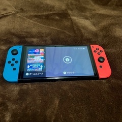 Switch 有機EL 本体 旧カラーJoy-Con 充電アダプ...