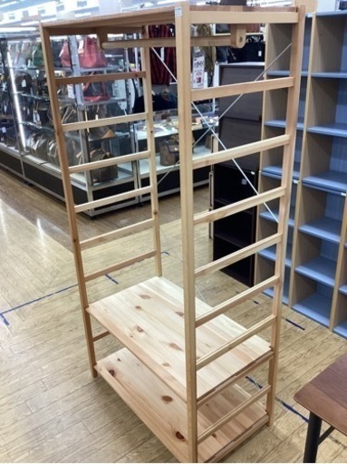 KB-24【新入荷　リサイクル品】無印良品　パイン材　ワードローブ　ナチュラル