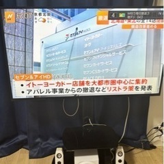 引渡し確定！！　50型テレビとテレビ台