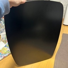 【購入者決定】黒・ニトリ・折りたたみローテーブル