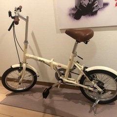 【ネット決済】simple style 16インチ折りたたみ自転車