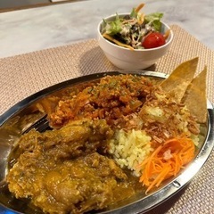 🌈スリランカカレー🇱🇰とチャイとインドのスイーツを食べながらランチ会