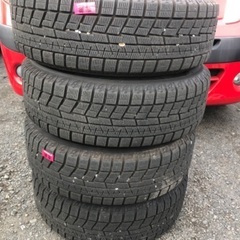 セレナに使用スタットレスタイヤアルミホイール4本セットナット付き