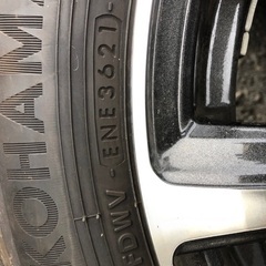 セレナに使用スタットレスタイヤアルミホイール4本セットナット付き