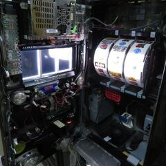 パチスロ実機 エレコ SLOT牙狼 コイン不要機付き スロット機 |江別市の