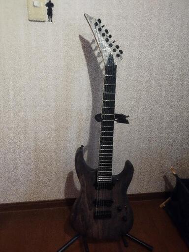 エレキギター Jackson 7弦逆 ヘッド