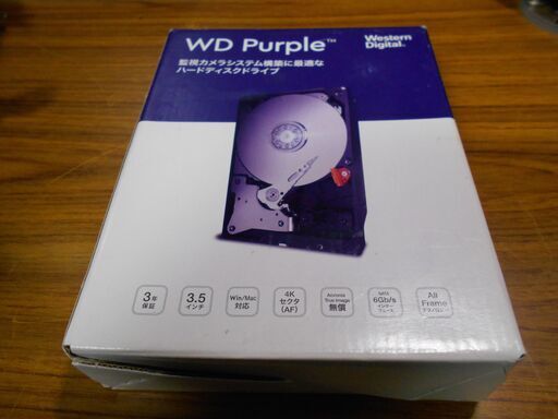 未使用品 Western Digital   WD20PURZ 2TB HDD