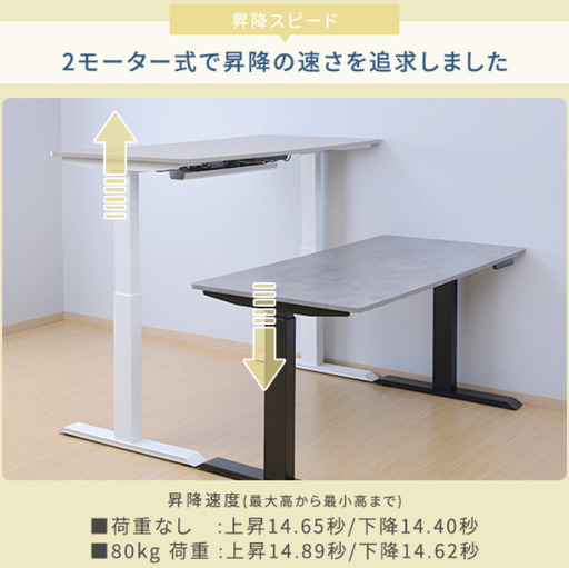 電動昇降式デスク オフィスデスク メモリー機能付き ERGEAR 電動 電動昇降式デスク オフィスデスク メモリー機能付き ERGEAR 電動