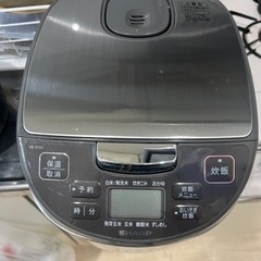 (2月末処分)シャープ 5.5合炊飯器 【話し合い中】