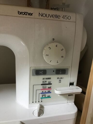 ブラザージューキ家庭用職業ミシンNouvelle450