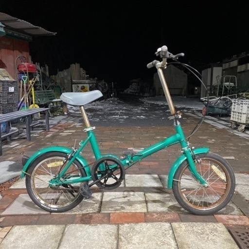 【4127】折り畳み　16インチ　後タイヤ新品　6,100円（防犯・税込）