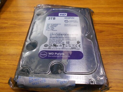未使用品 Western Digital WD30PURZ 3TB HDD