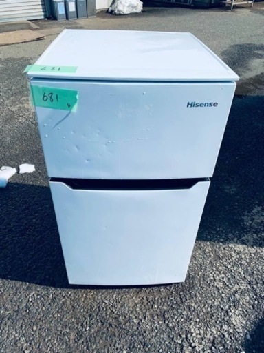 ER681番　Hisense ノンフロン冷凍冷蔵庫　HR-B95A
