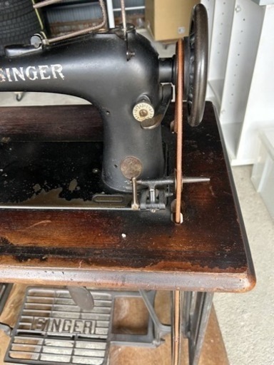 完動品☆SINGER シンガー 足踏みミシン アンティーク レトロ