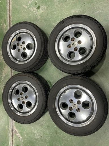 ヒ*O様 【希少】ホンダ ワンダーシビック 純正 14インチ ホイール4本 ホンダ ワンダーシビック ホイール 14インチ 4本セット