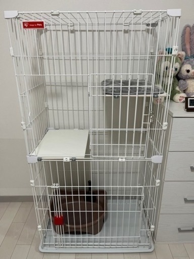 キャットケージ\u0026トイレ
