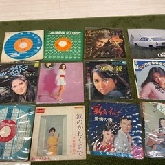 レコード　キャンディーズ　野口五郎　小柳ルミ子