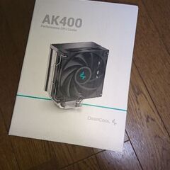 セット特典あり DEEPCOOL AK400 black