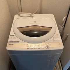 決まりました！東芝(TOSHIBA) 洗濯機　AW-5GA1(W)  