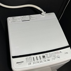 Hisense 洗濯機 HW-G55B-W