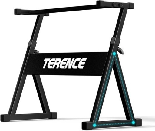 ✨新品・現品限り✨【電子キーボード スタンド】ピアノスタンド 三角Z型 安定 57~80cm 7段階調節