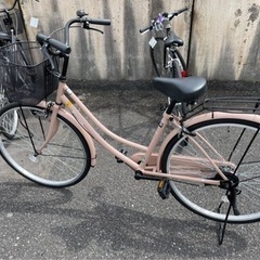 【本日10:30までに取りに来られる方無料】ベビーピンクの自転車