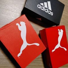 adidas・PUMAシューズケース(３箱セット)