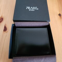 【未使用】PRARIE（プレリー）GINZAのコードバン財布です...
