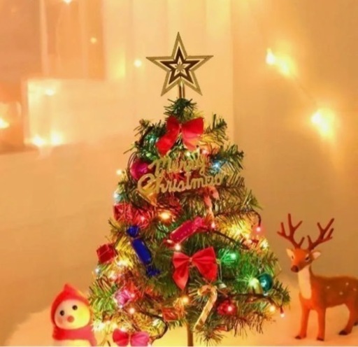 新品 クリスマスツリー ミニツリー 卓上 オーナメント イルミネーション LEDライト