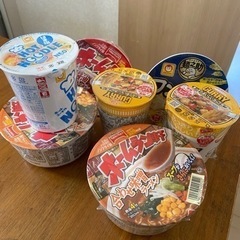 カップ麺　7個　