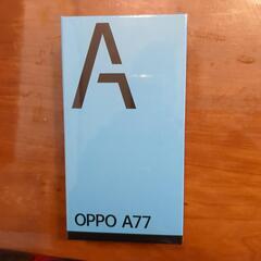 新品OPPO A77   6.5インチ 指紋/顔認証 耐水・防水...