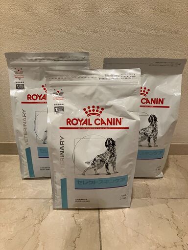 犬　ごはん　ロイヤルカナン 食事療法食 犬用 セレクトスキンケア ドライ 3kg