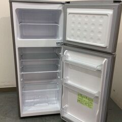（6/2受渡済）JT8241【SHARP/シャープ 2ドア冷蔵庫】美品 2022年製 SJ-H13E-S 家電 キッチン 冷蔵冷凍庫 右開き 128L