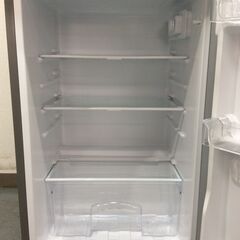 （6/2受渡済）JT8241【SHARP/シャープ 2ドア冷蔵庫】美品 2022年製 SJ-H13E-S 家電 キッチン 冷蔵冷凍庫 右開き 128L