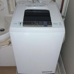 日立 HITACHI 全自動洗濯機 7kg 2019年製 中古美品