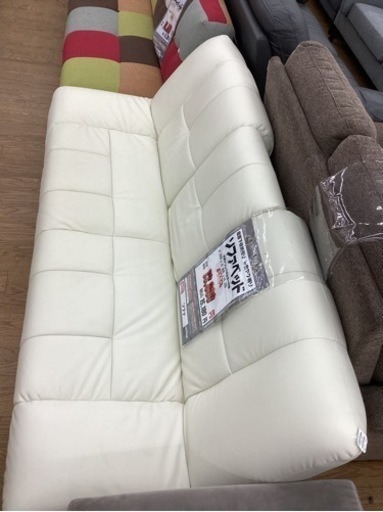 KB-31【新入荷 リサイクル品】ソファベッド 白系