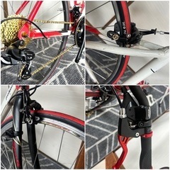 クロスバイク27インチ21段変速、整備、点検済み新品部品多数、屋内保管