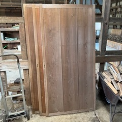 木製雨戸3枚